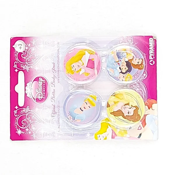 Paiement sécurisé Lot Disney Princesses Avec 4 Magnets Et 4 Badges 1