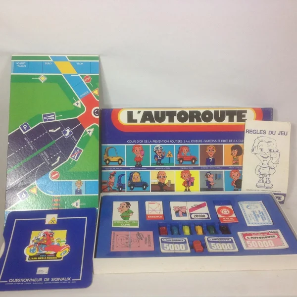 L’Autoroute – Edmond Dujardin – Coupe D’or De La Prévention Routière Neuve avec étiquette 1