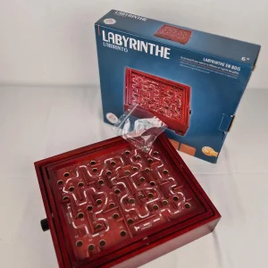 Authenticité garantie Labyrinthe Rouge Bois Collection Jeux Cultes 12