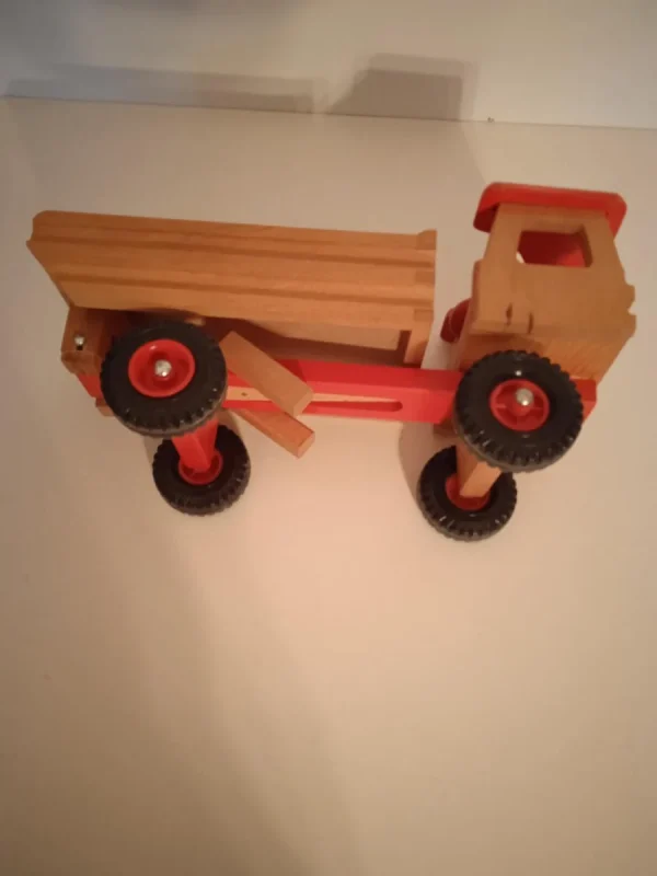 meilleur cadeau En L’u00e9tat Camion En Bois Stabil 7