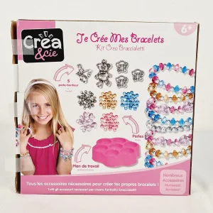 Cru00e9a Et Cie Loisirs Créatif – Kit “Je Crée Mes Bracelets” – 6+. achat pas cher 7