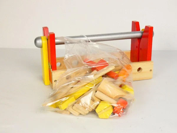 Jeu En Bois – Jeu D’imitation – Boîte à Outils – Vilac – 15 Cm. destockage 4