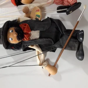 Lot De 2 Marionettes Artistes Peintre Et Bohème Boutique officielle 7