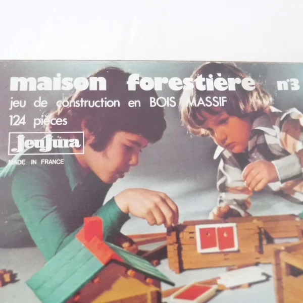 Jeu De Construction En Bois Jeujura – Maison Forestière N°3 boutique 1