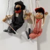 Lot De 2 Marionettes Artistes Peintre Et Bohème Boutique officielle 19