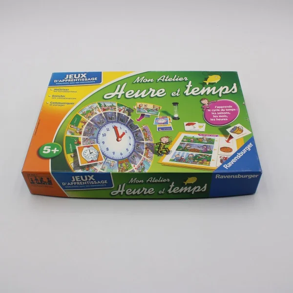 Ravensburger Jeu éducatif – Mon Atelier Heure Et Temps Livraison gratuite 1