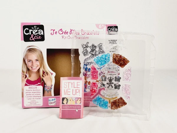 Cru00e9a Et Cie Loisirs Créatif – Kit “Je Crée Mes Bracelets” – 6+. achat pas cher 4