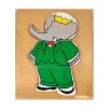 Puzzle Babar En Bois design à la mode 22