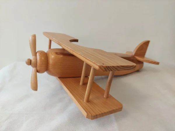 qualité d’originales Avion En Bois 1